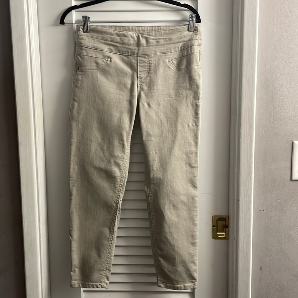 NWOT Style & Co. Petite Cropped Khaki Pants- Great Condition-Size 4P